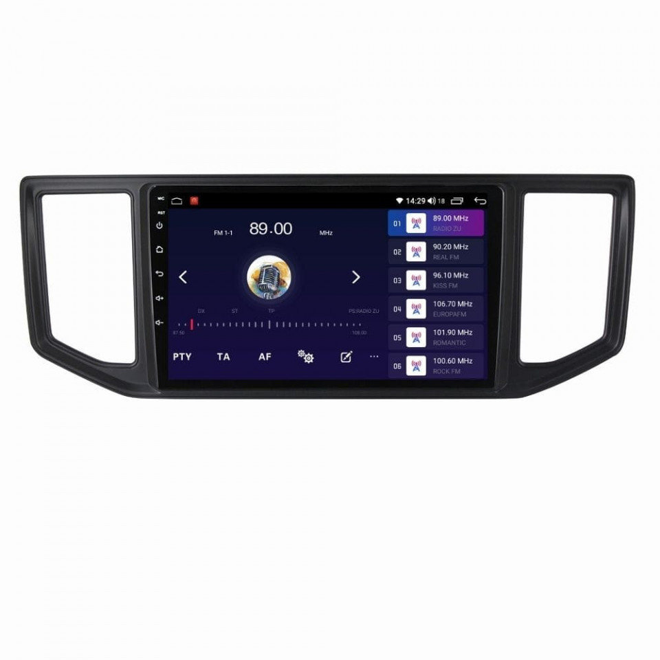 Navigatie dedicata cu Android VW Crafter dupa 2016, 8GB RAM, Radio GPS Dual Zone, Display HD QLED 10