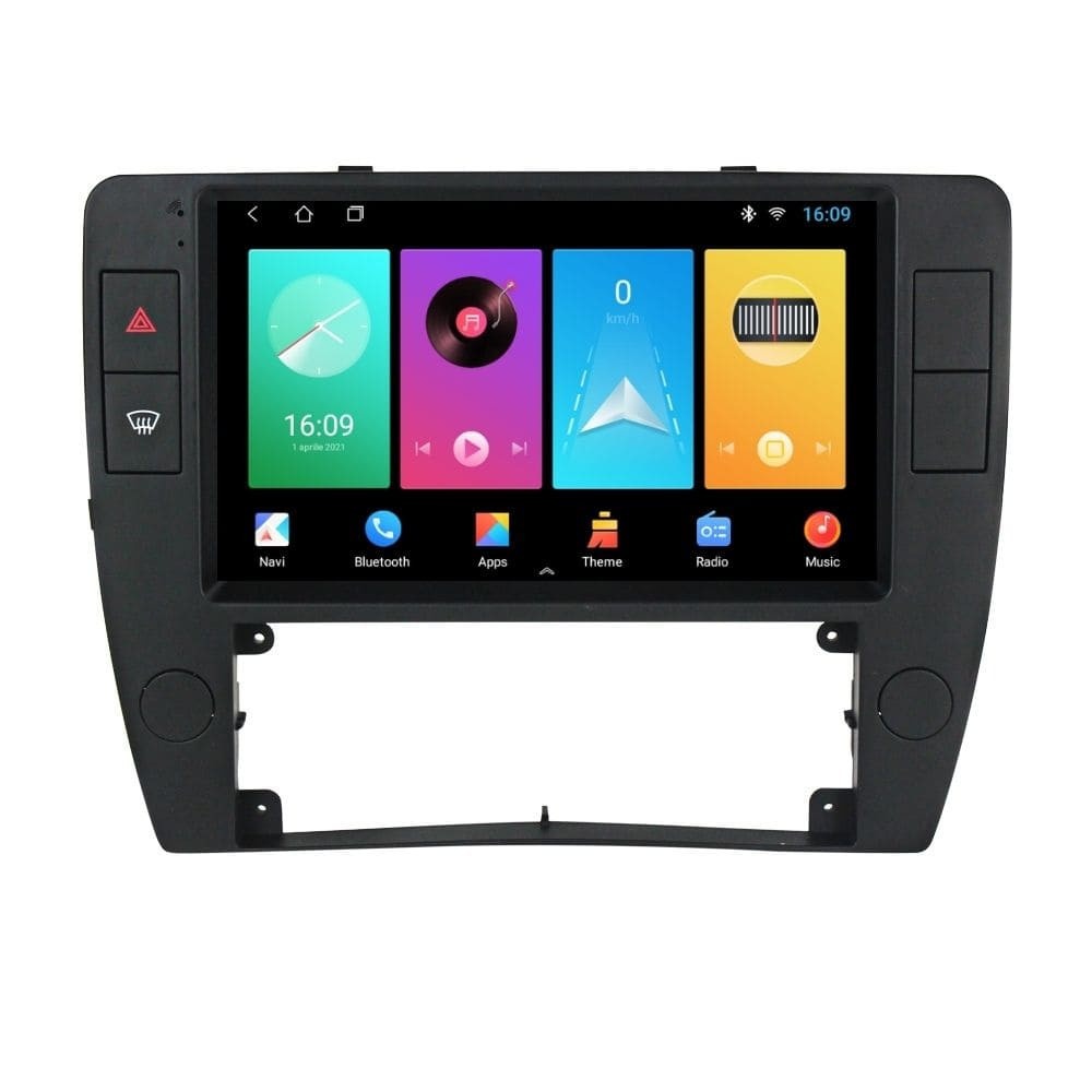 Navigatie dedicata cu Android VW Passat B5.5 2001 - 2005, 1GB RAM, Radio GPS Dual Zone, Display HD IPS 9