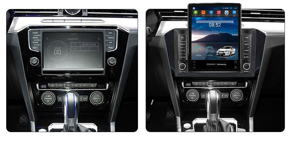 Navigatie dedicata cu Android VW Passat B8 dupa 2015, 2GB RAM, Radio GPS Dual Zone, Touchscreen IPS 9.7