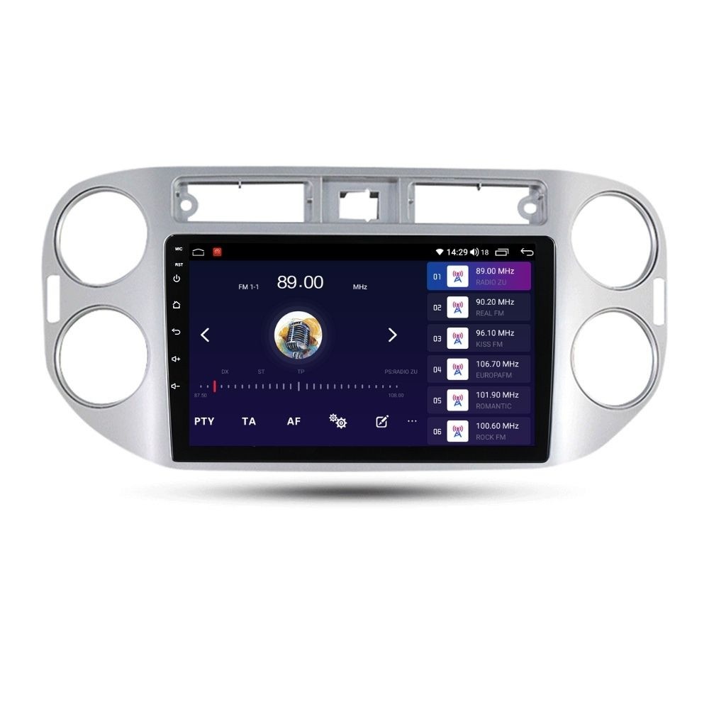 Navigatie dedicata cu Android VW Tiguan I 2007 - 2012, 2GB RAM, Radio GPS Dual Zone, Display HD QLED 9