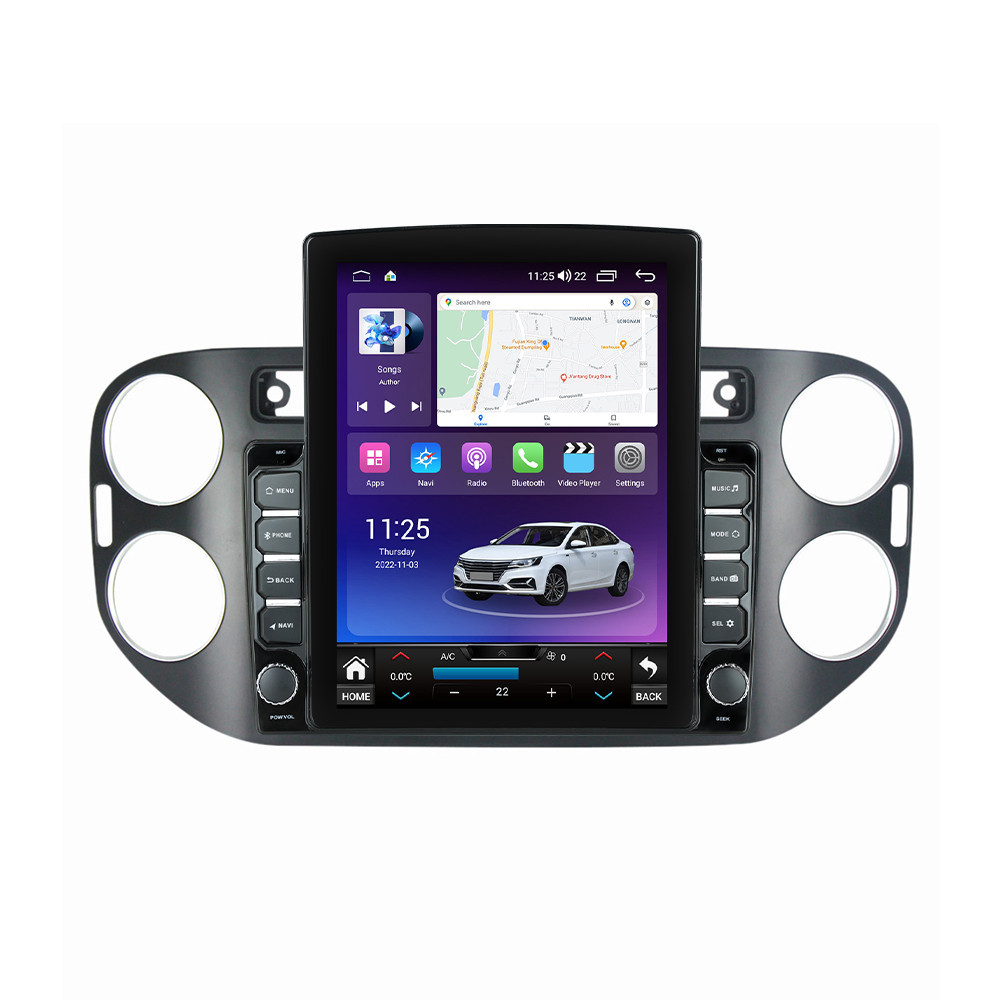 Navigatie dedicata cu Android VW Tiguan I 2012 - 2018, 8GB RAM, Radio GPS Dual Zone, Touchscreen IPS 9.7