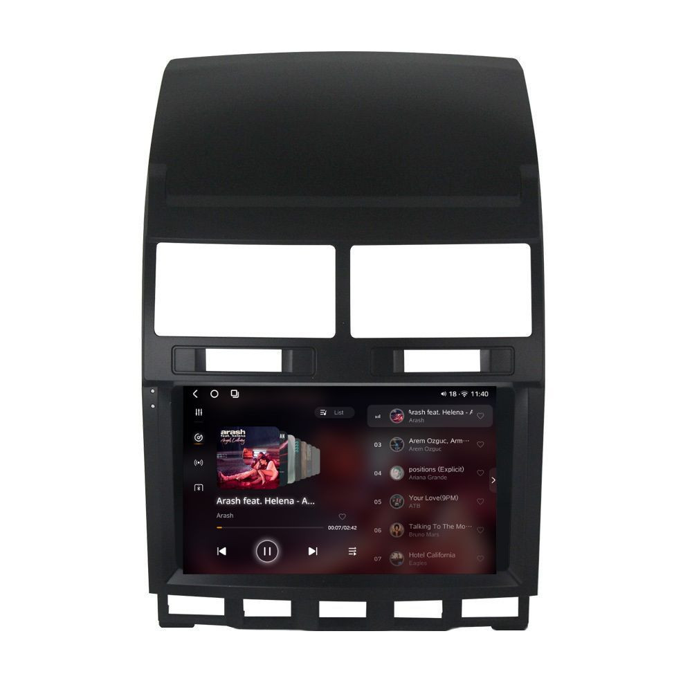 Navigatie dedicata cu Android VW Touareg 7L 2002 - 2011, 12GB RAM, Radio GPS Dual Zone, Display 2K QLED 9.5