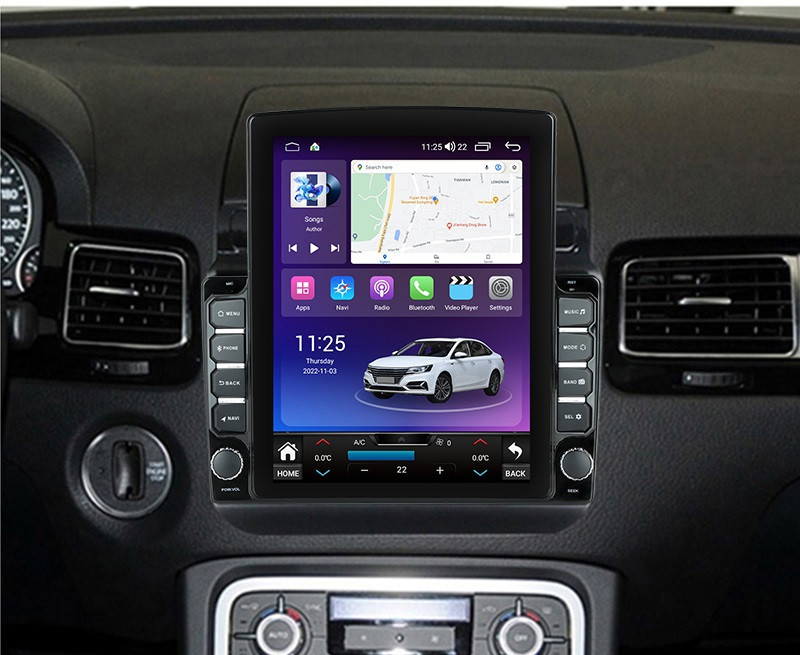 Navigatie dedicata cu Android VW Touareg 7P 2010 - 2018, 4GB RAM, Radio GPS Dual Zone, Touchscreen IPS 9.7