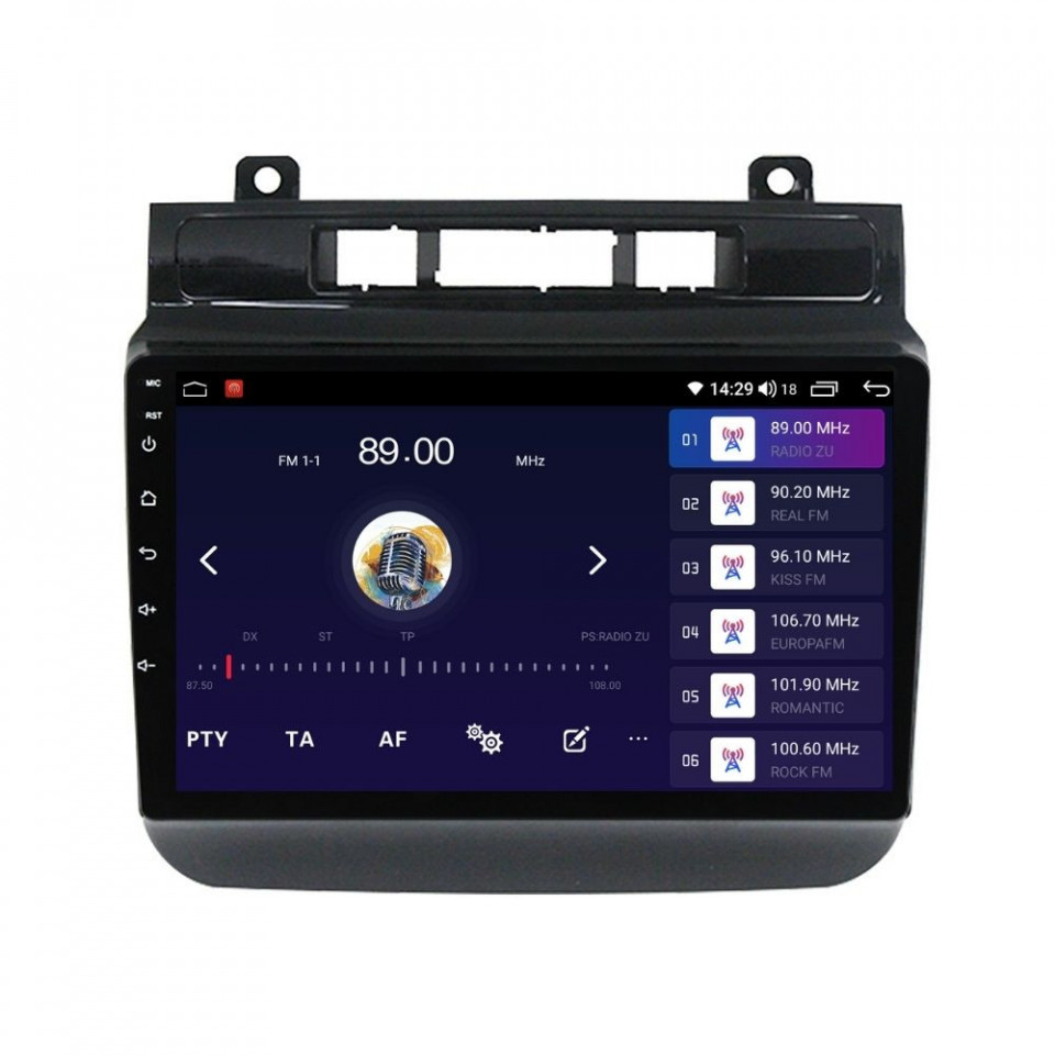 Navigatie dedicata cu Android VW Touareg 7P 2010 - 2018, 8GB RAM, Radio GPS Dual Zone, Display HD QLED 9