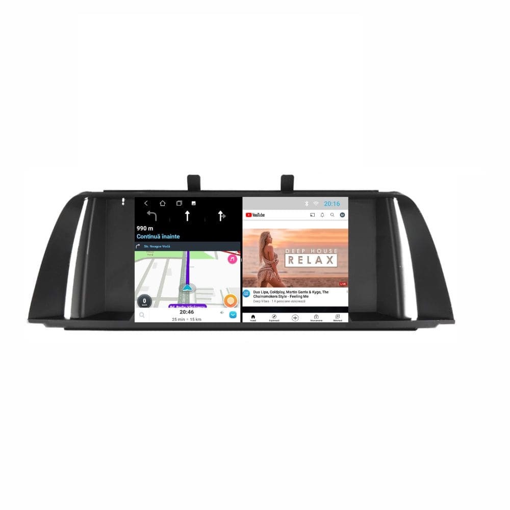 Navigatie dedicata cu Android BMW Seria 5 (F10) 2009 - 2012, 2GB RAM, Radio GPS Dual Zone, Display HD IPS 9" Touchscreen, Internet Wi-Fi, Bluetooth, MirrorLink, USB - Imagine 7