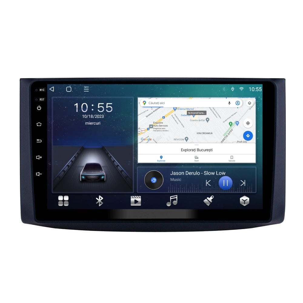 Navigatie dedicata cu Android Chevrolet Aveo 2006 - 2011, 2GB RAM, Radio GPS Dual Zone, Display HD QLED 9