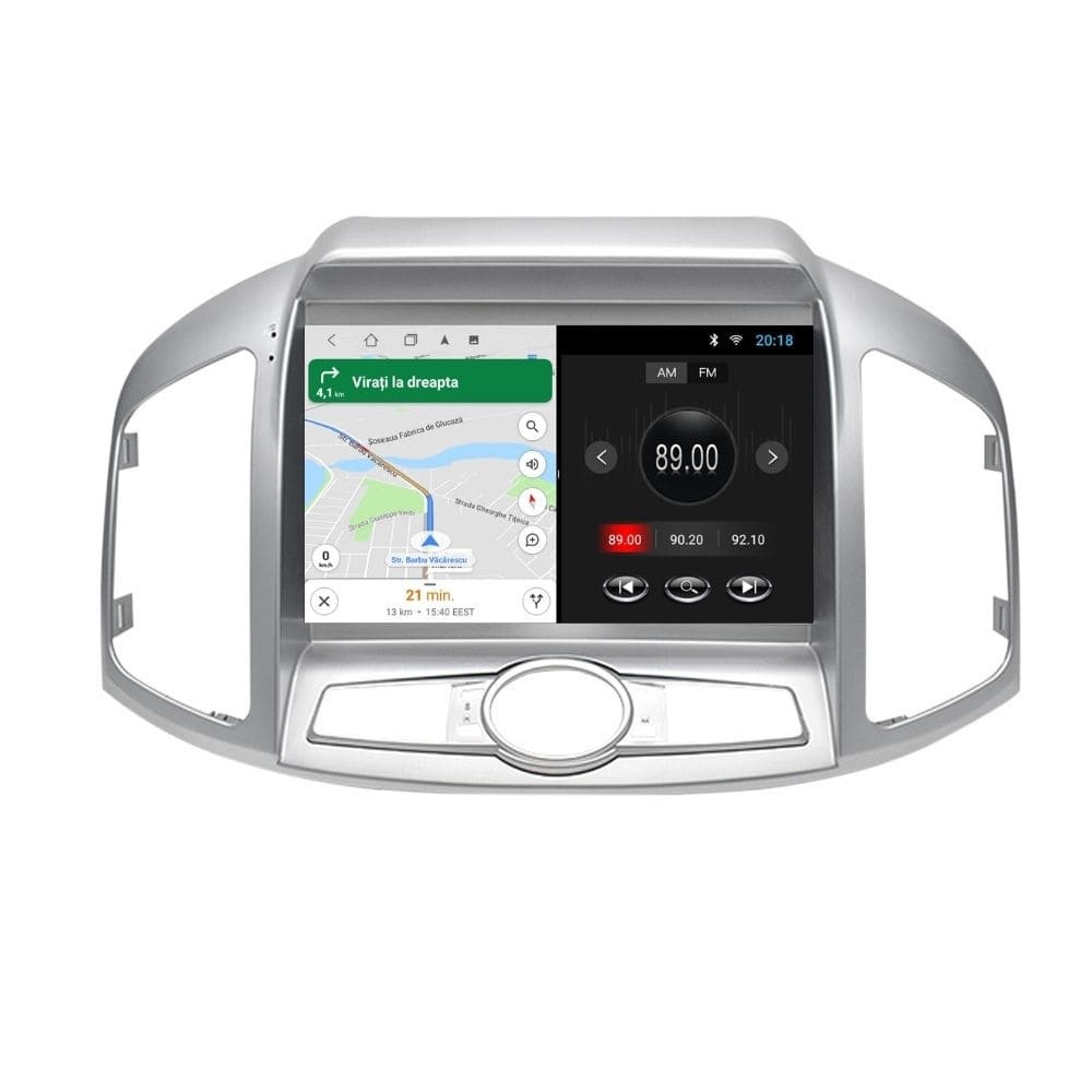 Navigatie dedicata cu Android Chevrolet Captiva 2011 - 2016, 2GB RAM, Radio GPS Dual Zone, Display HD IPS 9" Touchscreen, Internet Wi-Fi, Bluetooth, MirrorLink, USB - Imagine 6