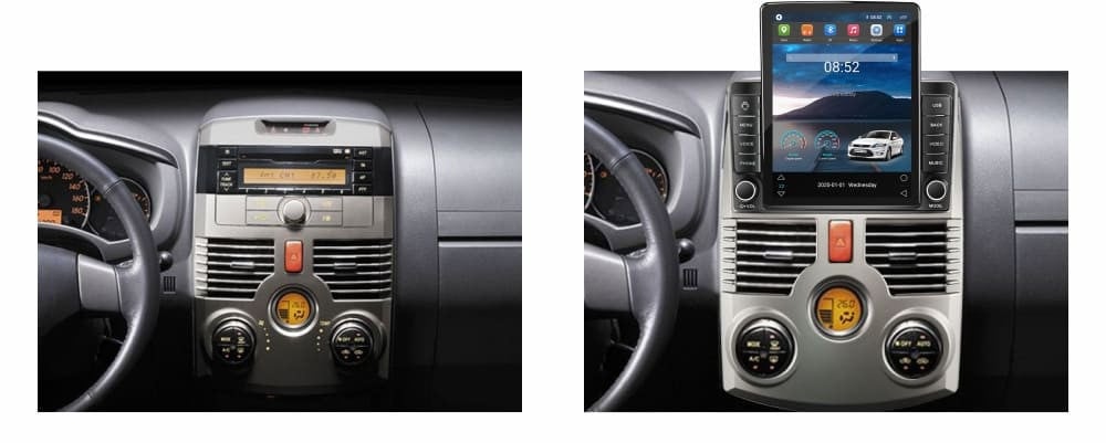 Navigatie dedicata cu Android Daihatsu Terios dupa 2005, 1GB RAM, Radio GPS Dual Zone, Touchscreen IPS 9.7