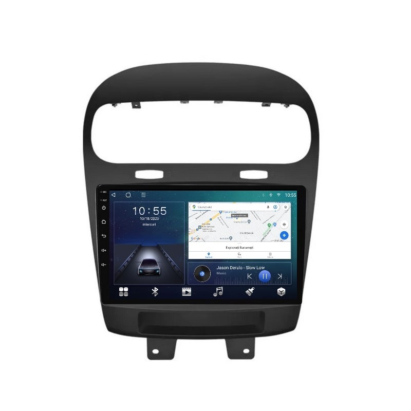 Navigatie dedicata cu Android Dodge Journey 2011 - 2020, 2GB RAM, Radio GPS Dual Zone, Display HD QLED 9