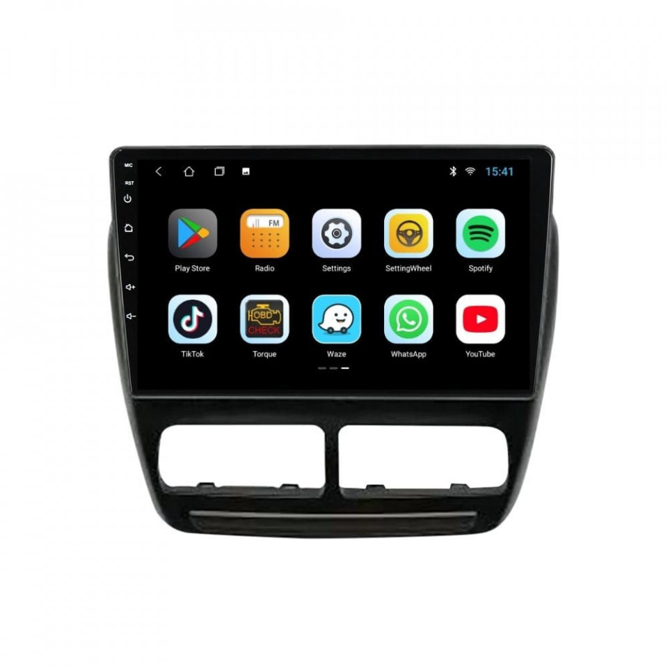 Navigatie dedicata cu Android Fiat Doblo 2010 - 2015, 1GB RAM, Radio GPS Dual Zone, Display HD IPS 10