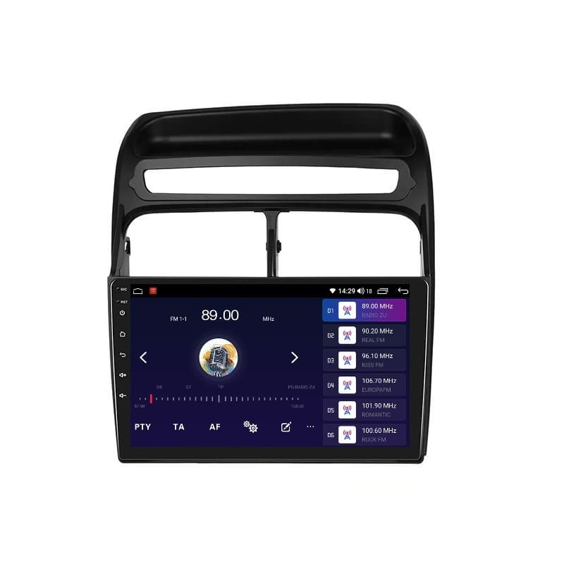 Navigatie dedicata cu Android Fiat Linea 2006 - 2012, 2GB RAM, Radio GPS Dual Zone, Display HD QLED 9