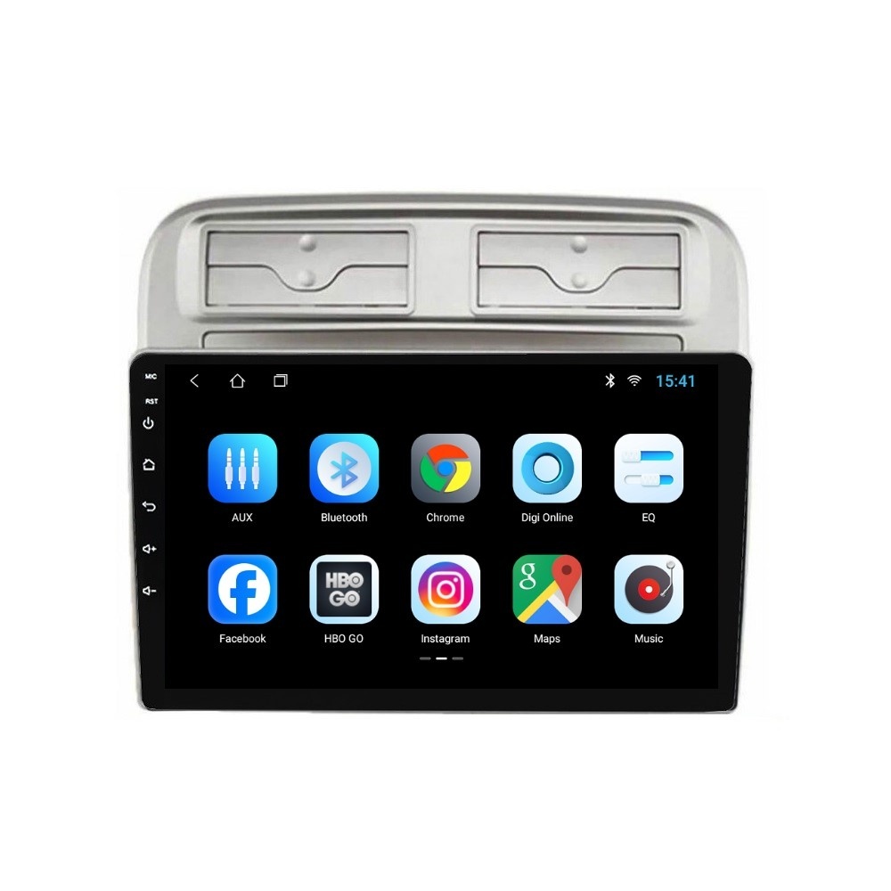Navigatie dedicata cu Android Fiat Punto 199 / Grande Punto 2005 - 2010, 1GB RAM, Radio GPS Dual Zone, Display HD IPS 9