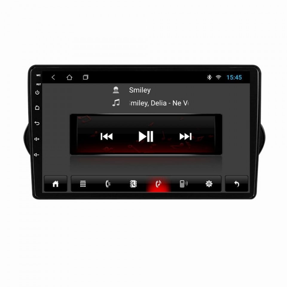 Navigatie dedicata cu Android Fiat Tipo dupa 2015, 1GB RAM, Radio GPS Dual Zone, Display HD IPS 9