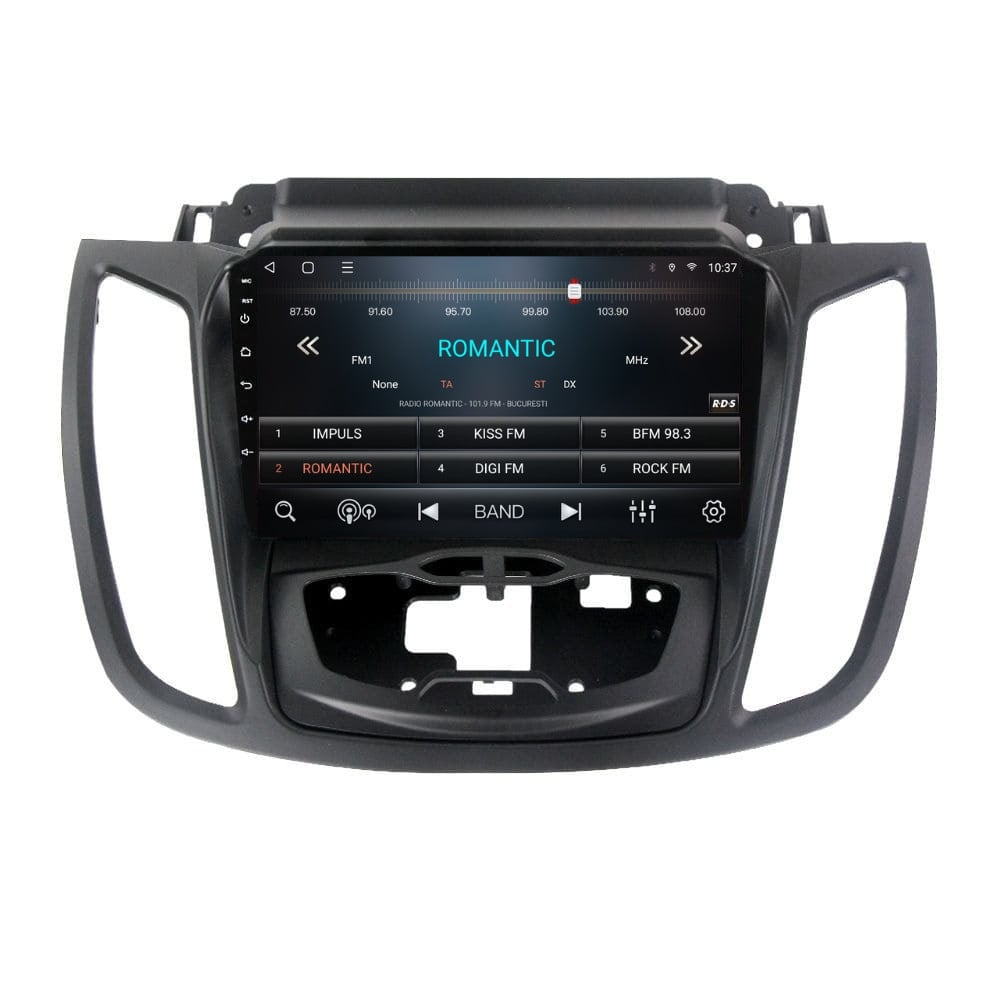 Navigatie dedicata cu Android Ford Kuga II 2012 - 2019 cu navigatie originala, 2GB RAM, Radio GPS Dual Zone, Display HD QLED 9