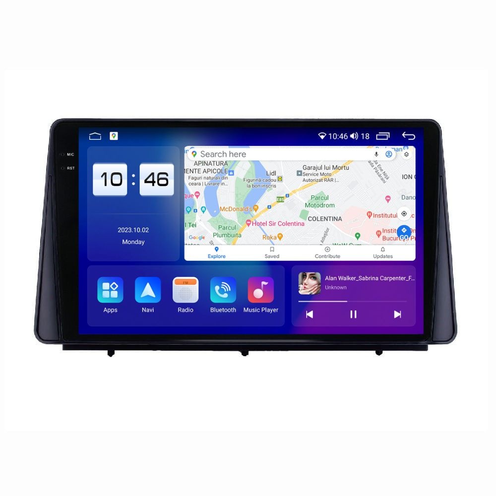 Navigatie dedicata cu Android Ford Kuga III dupa 2019, 4GB RAM, Radio GPS Dual Zone, Display 2K QLED 10.36