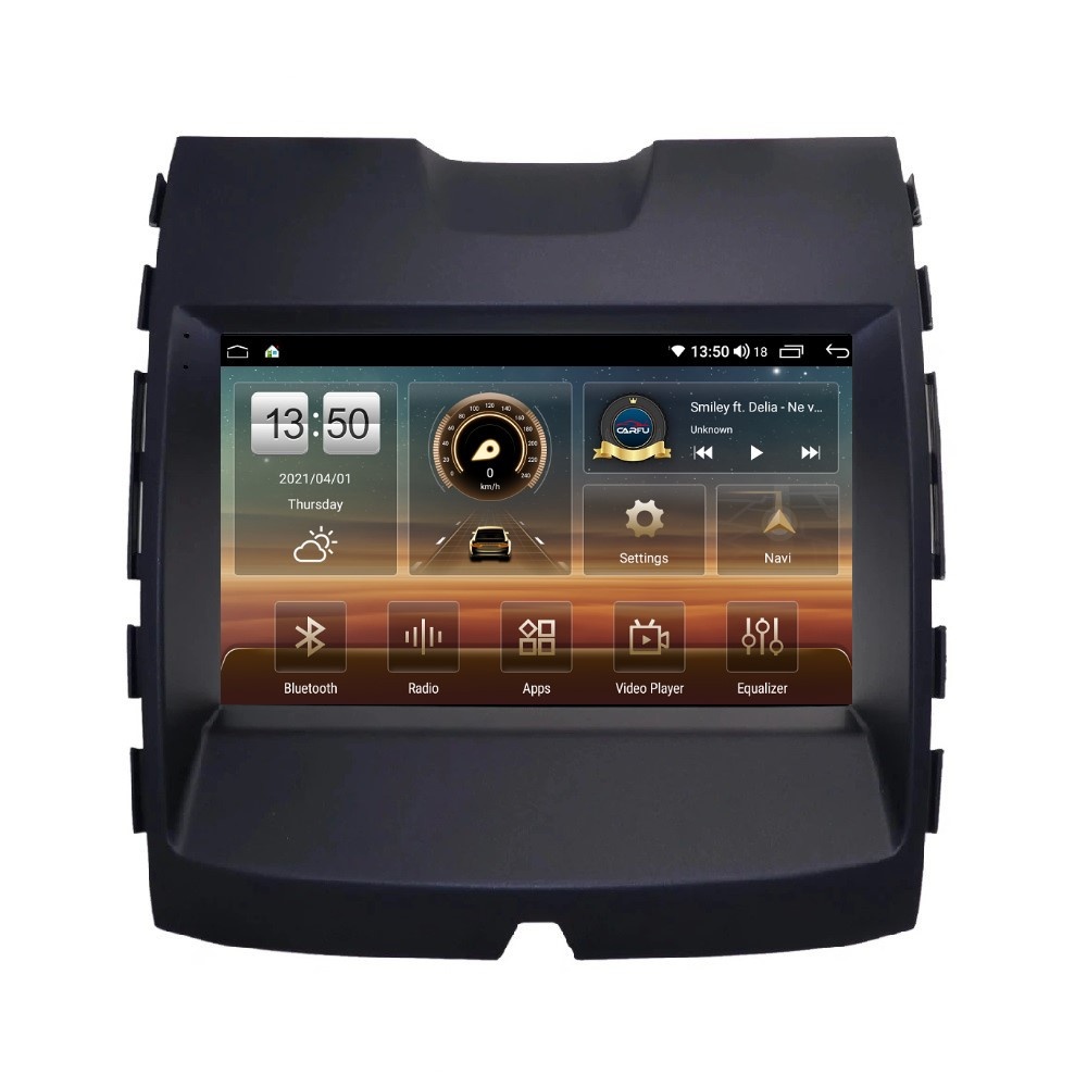 Navigatie dedicata cu Android Ford S-Max 2015 - 2023 cu navigatie originala, 2GB RAM, Radio GPS Dual Zone, Display HD QLED 9