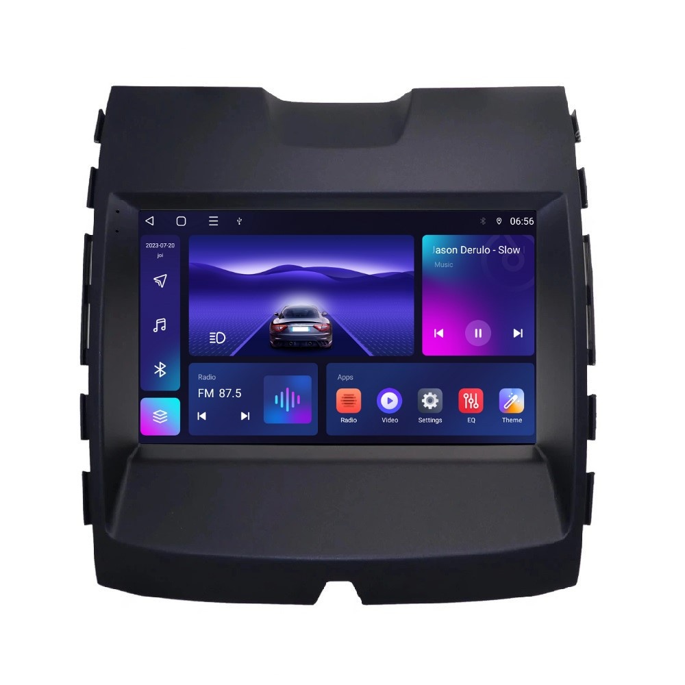 Navigatie dedicata cu Android Ford S-Max 2015 - 2023 cu navigatie originala, 4GB RAM, Radio GPS Dual Zone, Display HD IPS 9" Touchscreen, Internet Wi-Fi, Bluetooth, MirrorLink, USB