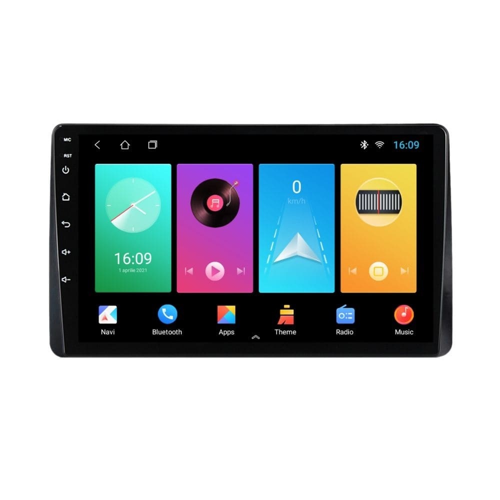 Navigatie dedicata cu Android Ford Transit / Tourneo Courier 2014 - 2023 fara ecran din fabrica, 2GB RAM, Radio GPS Dual Zone, Display HD IPS 9