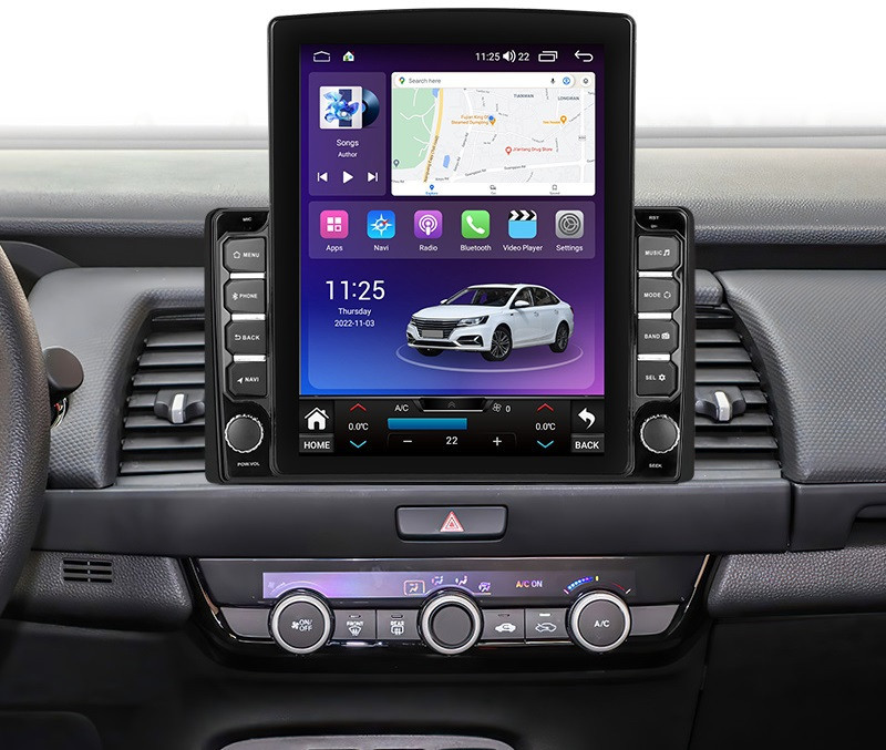 Navigatie dedicata cu Android Honda Jazz V dupa 2020, 4GB RAM, Radio GPS Dual Zone, Touchscreen IPS 9.7