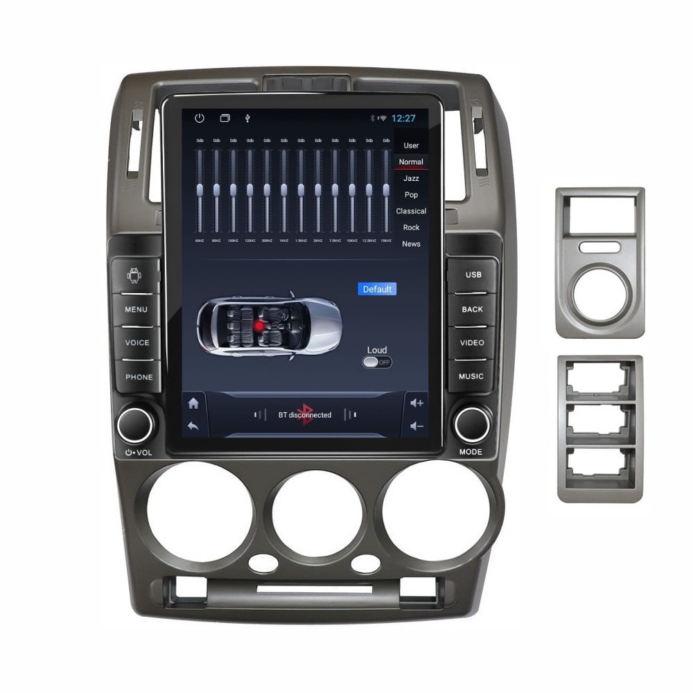 Navigatie dedicata cu Android Hyundai Getz 2001 - 2011, 1GB RAM, Radio GPS Dual Zone, Touchscreen IPS 9.7" HD tip Tesla, Internet Wi-Fi, Bluetooth, MirrorLink, USB - Imagine 6
