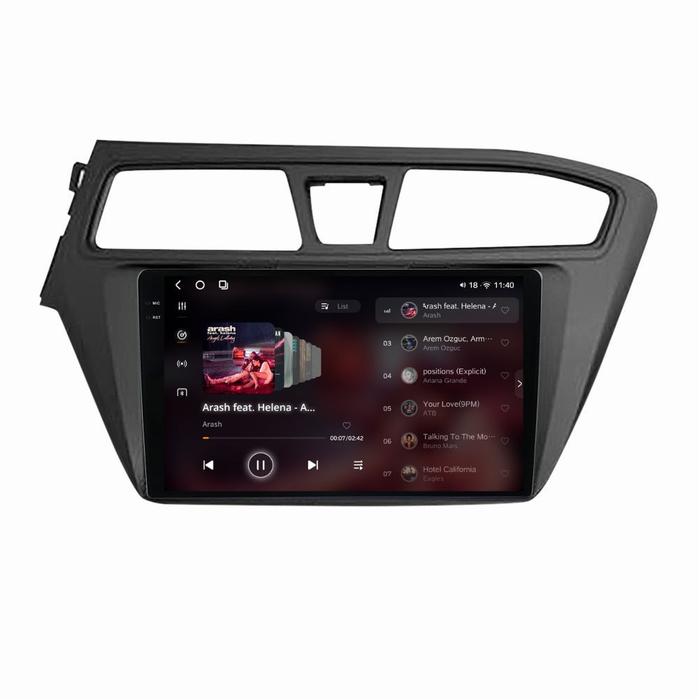 Navigatie dedicata cu Android Hyundai i20 2014 - 2018, 12GB RAM, Radio GPS Dual Zone, Display 2K QLED 9.5