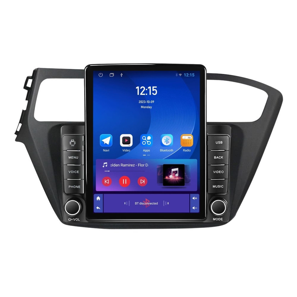 Navigatie dedicata cu Android Hyundai i20 2014 - 2018, 1GB RAM, Radio GPS Dual Zone, Touchscreen IPS 9.7