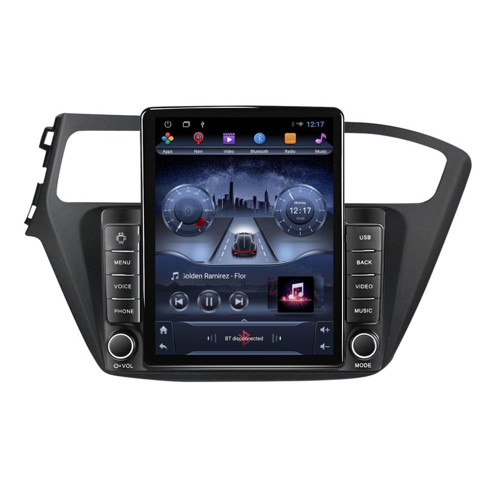 Navigatie dedicata cu Android Hyundai i20 2018 - 2020, 1GB RAM, Radio GPS Dual Zone, Touchscreen IPS 9.7