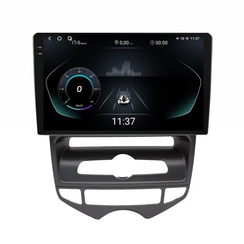 Navigatie dedicata cu Android Hyundai ix20 2010 - 2019, clima automata, 12GB RAM, Radio GPS Dual Zone, Display 2K QLED 9.5