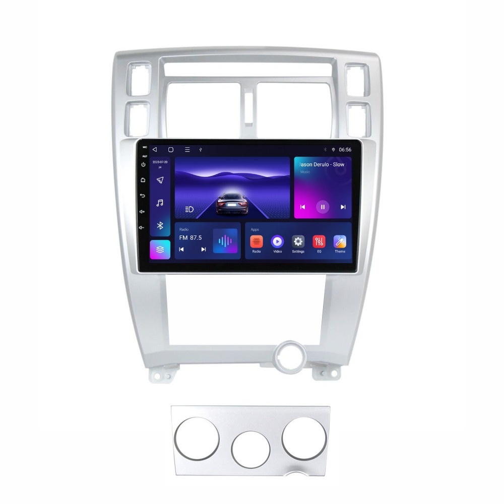 Navigatie dedicata cu Android Hyundai Tucson 2004 - 2011, 4GB RAM, Radio GPS Dual Zone, Display HD IPS 10" Touchscreen, Internet Wi-Fi, Bluetooth, MirrorLink, USB