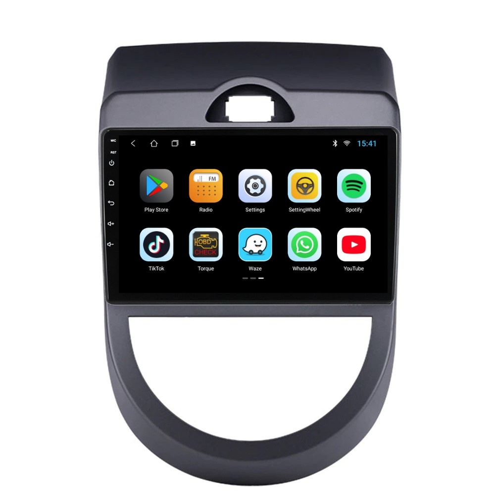Navigatie dedicata cu Android Kia Soul 2009 - 2013, 4GB RAM, Radio GPS Dual Zone, Display HD IPS 9" Touchscreen, Internet Wi-Fi, Bluetooth, MirrorLink, USB - Imagine 4