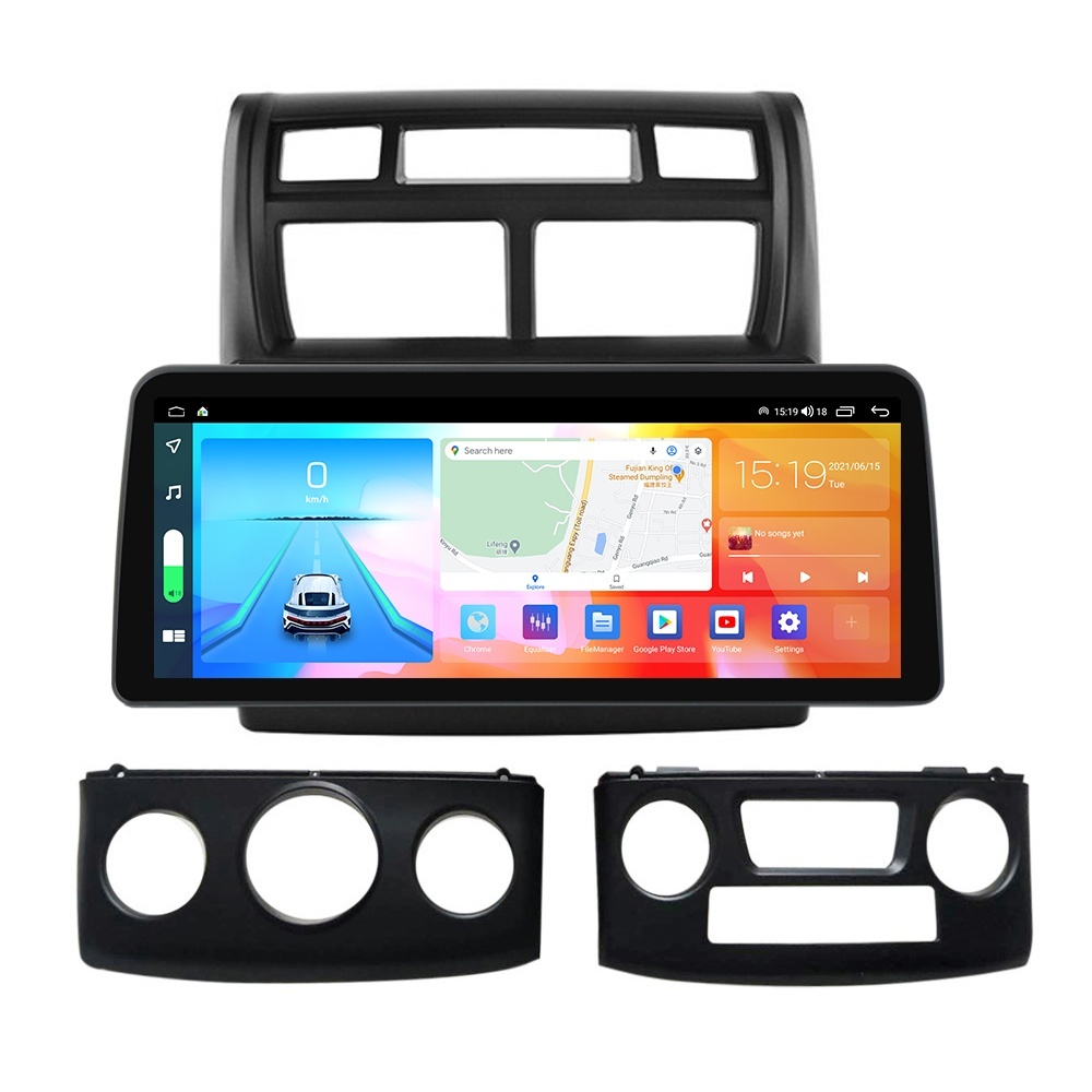 Navigatie dedicata cu Android KIA Sportage 2004 - 2010, 4GB RAM, Radio GPS Dual Zone, Display QLED 12.3