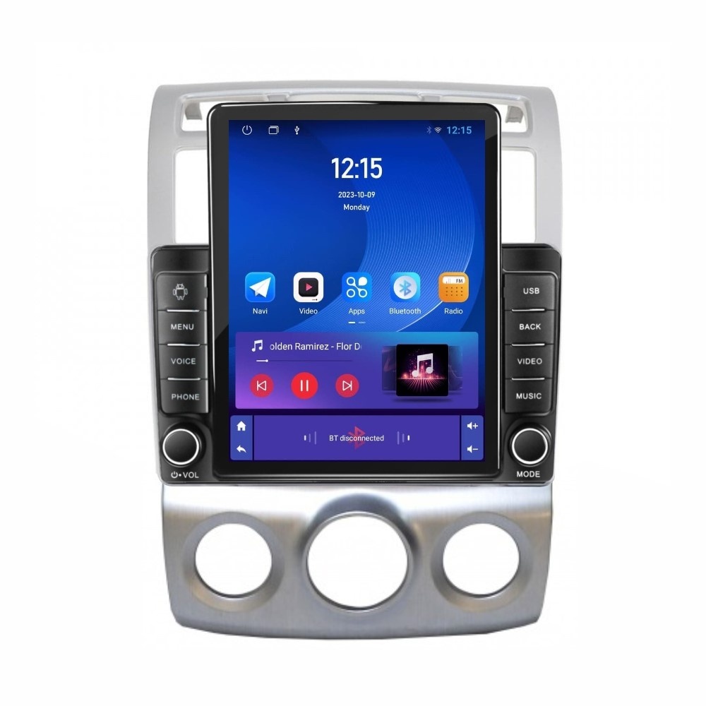 Navigatie dedicata cu Android KIA Sportage 2004 - 2010 fabricata in Coreea, clima manuala, 1GB RAM, Radio GPS Dual Zone, Touchscreen IPS 9.7