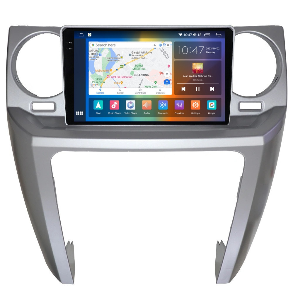 Navigatie dedicata cu Android Land Rover Discovery III 2004 - 2009, 8GB RAM, Radio GPS Dual Zone, Display 2K QLED 9.5