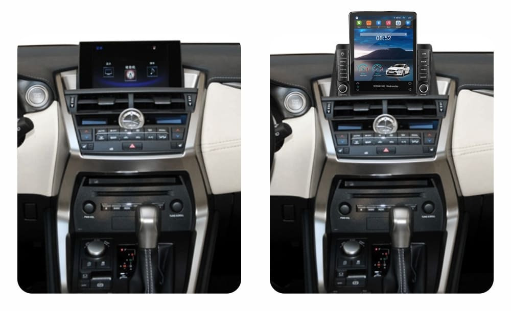 Navigatie dedicata cu Android Lexus NX 2014 - 2020, 1GB RAM, Radio GPS Dual Zone, Touchscreen IPS 9.7