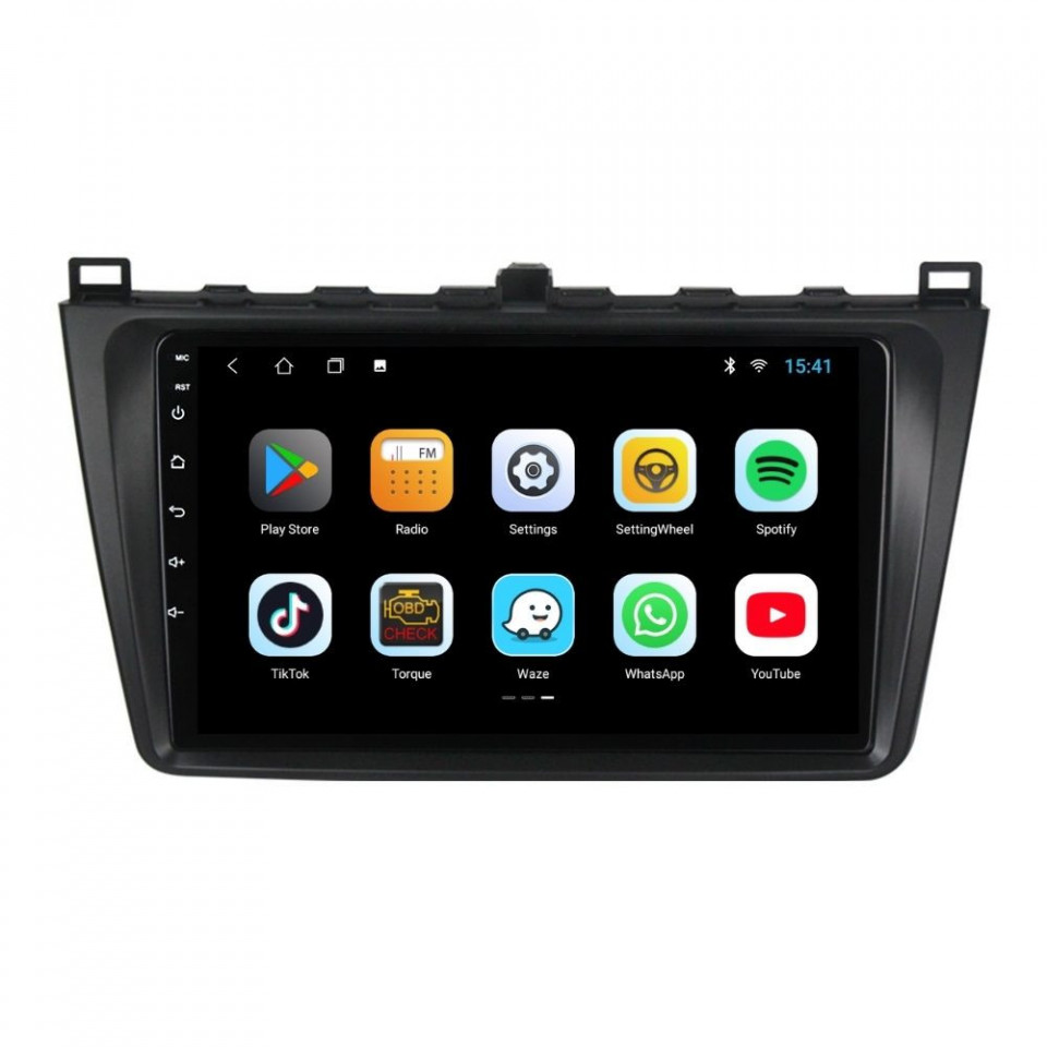 Navigatie dedicata cu Android Mazda 6 2008 - 2013, 2GB RAM, Radio GPS Dual Zone, Display HD IPS 9