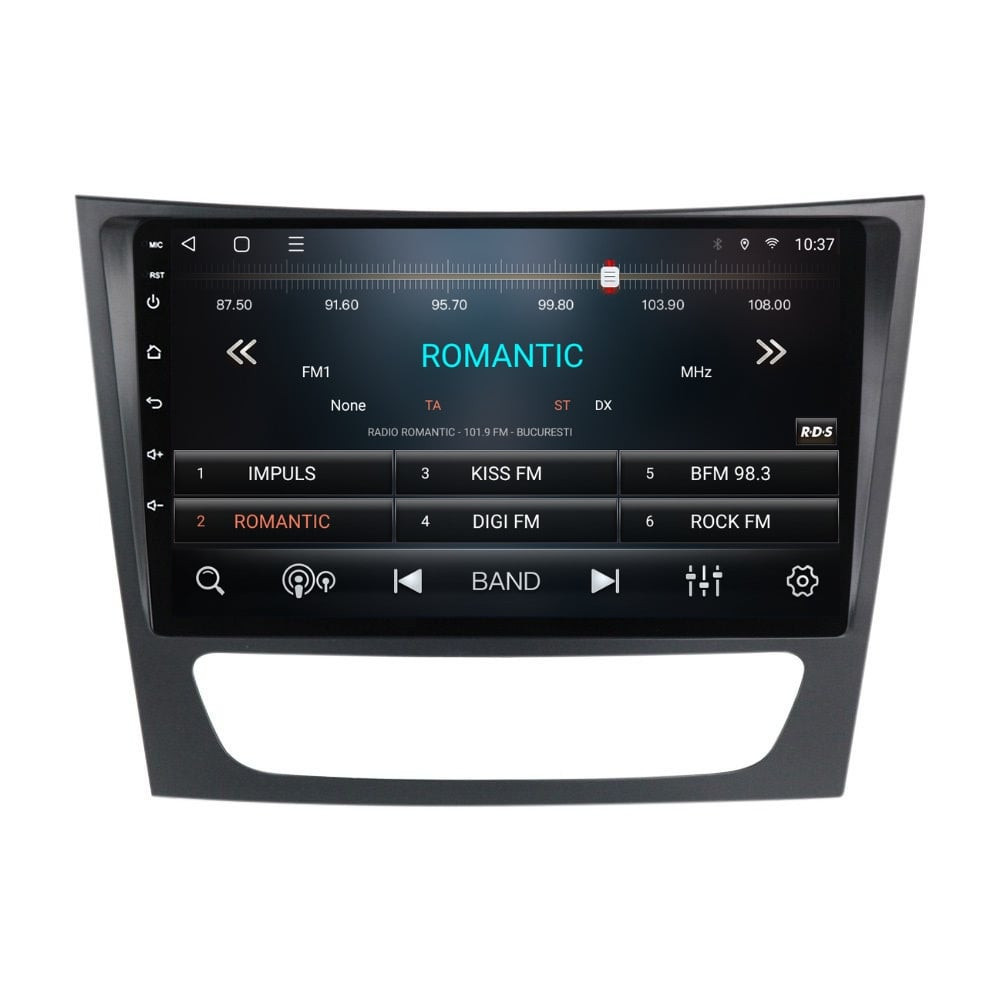 Navigatie dedicata cu Android Mercedes CLS C219 2004 - 2011, 2GB RAM, Radio GPS Dual Zone, Display HD QLED 9