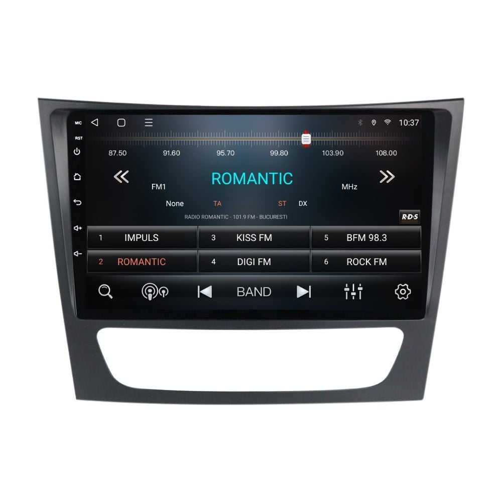 Navigatie dedicata cu Android Mercedes CLS C219 2004 - 2011, 3GB RAM, Radio GPS Dual Zone, Display HD QLED 9