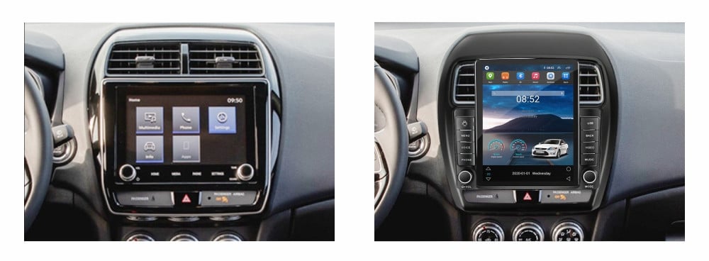 Navigatie dedicata cu Android Mitsubishi ASX 2016 - 2019, 2GB RAM, Radio GPS Dual Zone, Touchscreen IPS 9.7