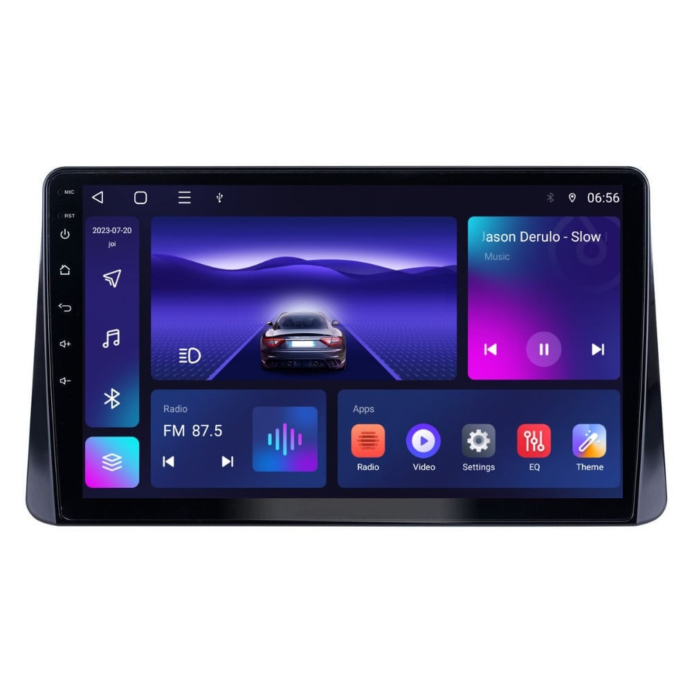 Navigatie dedicata cu Android Mitsubishi Eclipse Cross 2017 - 2020, 3GB RAM, Radio GPS Dual Zone, Display HD QLED 10