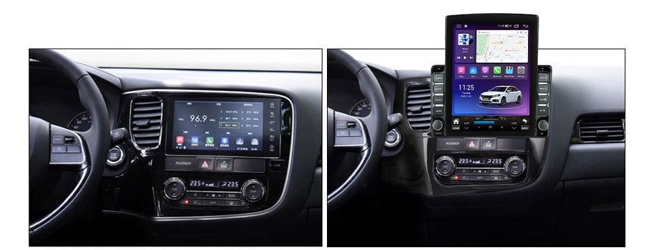 Navigatie dedicata cu Android Mitsubishi Outlander III 2012 - 2019, 8GB RAM, Radio GPS Dual Zone, Touchscreen IPS 9.7