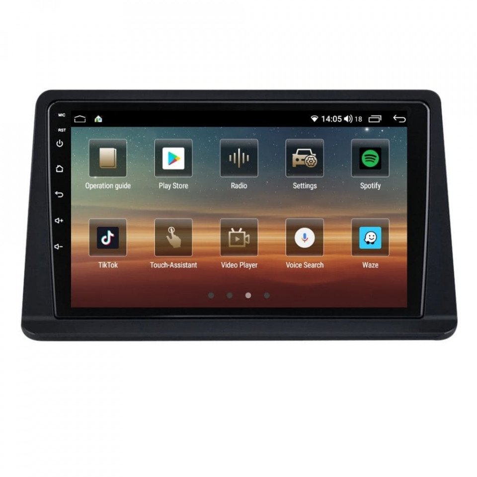 Navigatie dedicata cu Android Mitsubishi Pajero II 1990 - 2001, 8GB RAM, Radio GPS Dual Zone, Display HD QLED 9