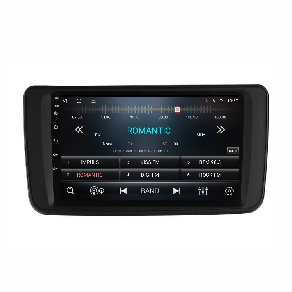 Navigatie dedicata cu Android Nissan Leaf II 2017 - 2025, 2GB RAM, Radio GPS Dual Zone, Display HD QLED 9