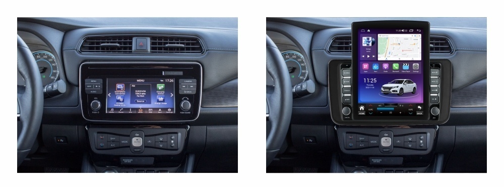 Navigatie dedicata cu Android Nissan Leaf II 2017 - 2025, 4GB RAM, Radio GPS Dual Zone, Touchscreen IPS 9.7