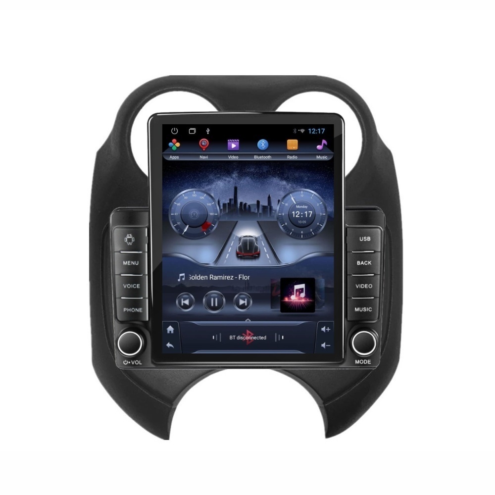 Navigatie dedicata cu Android Nissan Micra IV 2010 - 2013, 2GB RAM, Radio GPS Dual Zone, Touchscreen IPS 9.7