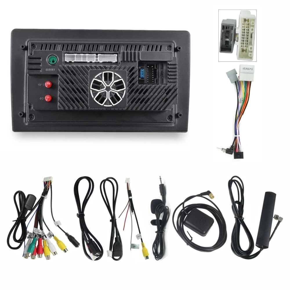 Navigatie dedicata cu Android Nissan Tiida 2004 - 2013, 2GB RAM, Radio GPS Dual Zone, Display HD QLED 9" Touchscreen, Internet Wi-Fi si slot SIM 4G, Bluetooth, MirrorLink, USB - Imagine 5