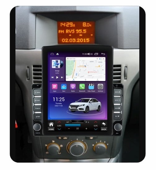 Navigatie dedicata cu Android Opel Astra H 2004 - 2014, 8GB RAM, Radio GPS Dual Zone, Touchscreen IPS 9.7