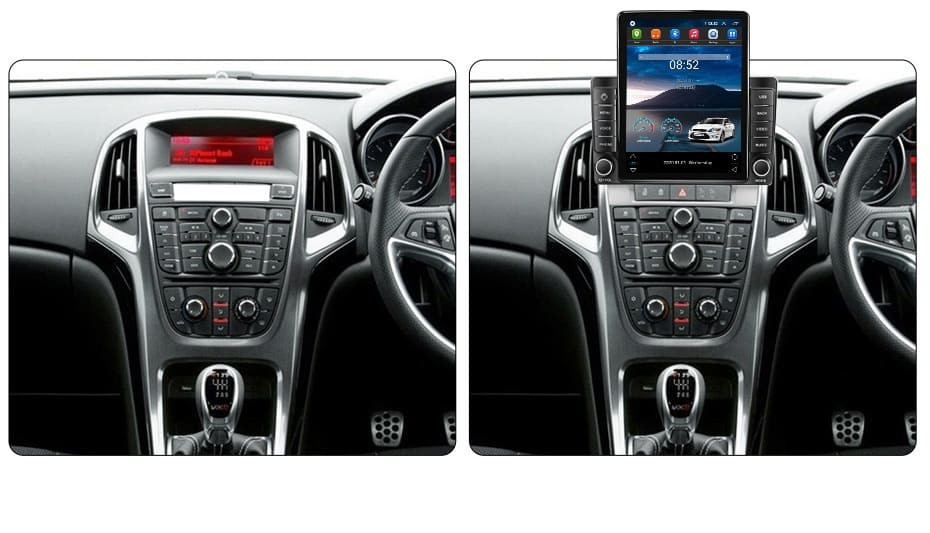 Navigatie dedicata cu Android Opel Astra J 2009 - 2018, 2GB RAM, Radio GPS Dual Zone, Touchscreen IPS 9.7