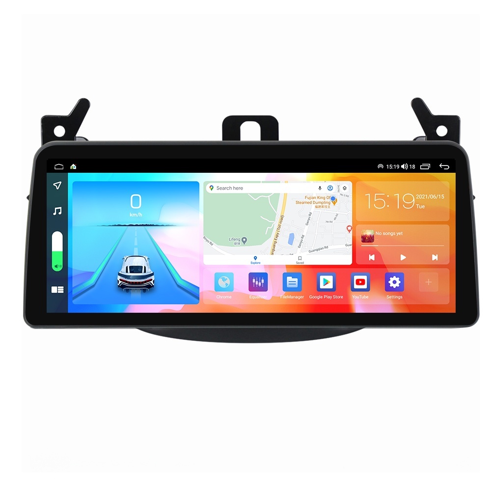 Navigatie dedicata cu Android Opel Corsa E 2014 - 2019, 4GB RAM, Radio GPS Dual Zone, Display QLED 12.3