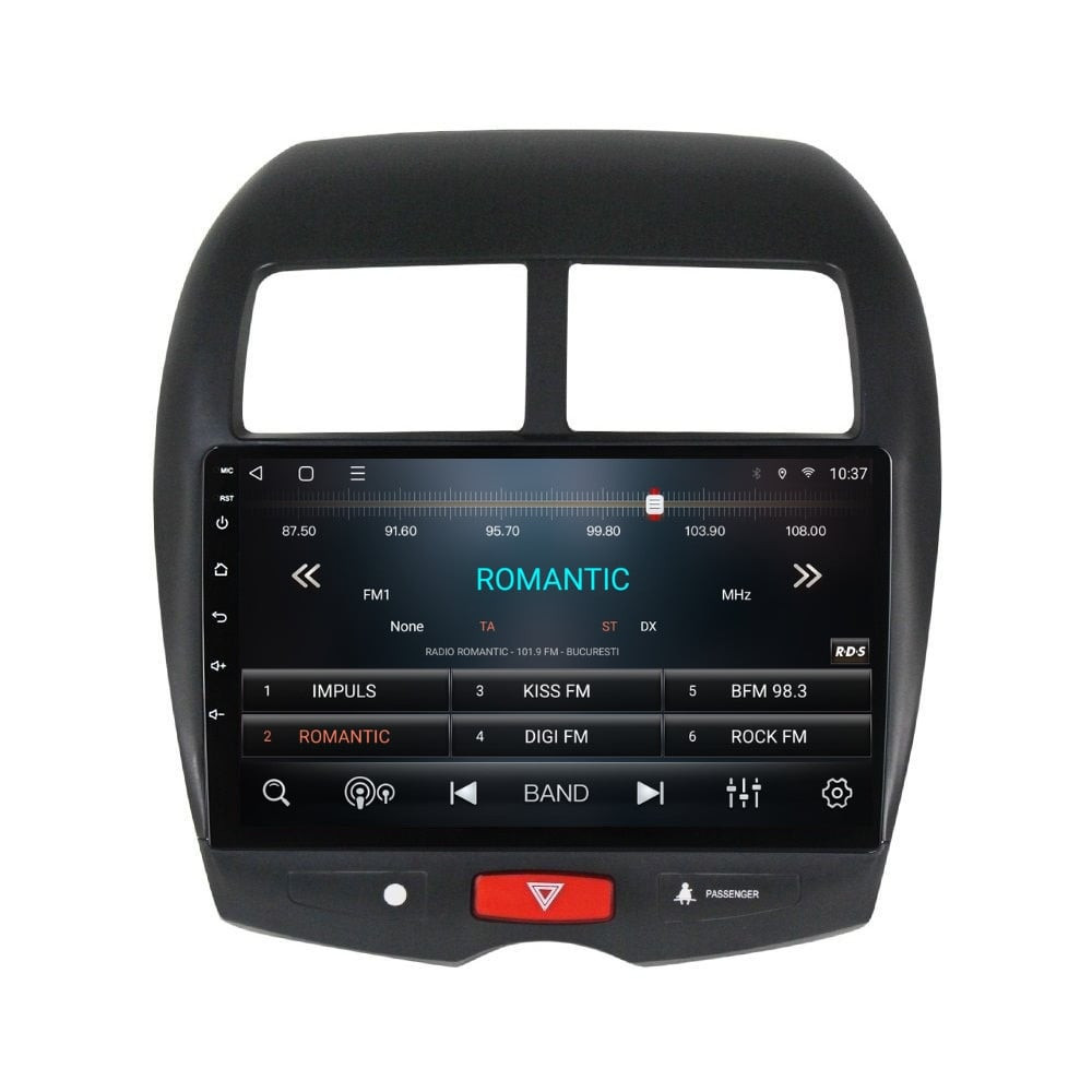 Navigatie dedicata cu Android Peugeot 4008 2012 - 2017, 2GB RAM, Radio GPS Dual Zone, Display HD QLED 10