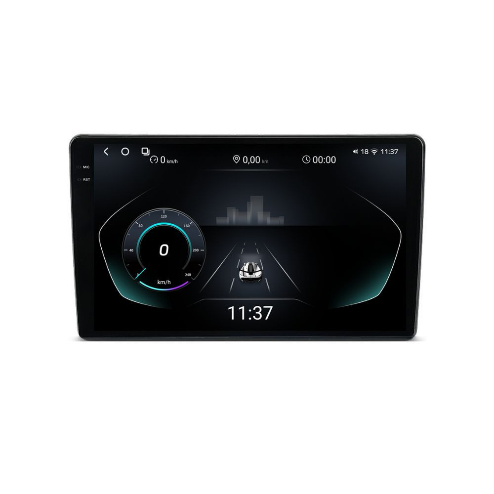 Navigatie dedicata cu Android Peugeot Partner 2008 - 2018, 12GB RAM, Radio GPS Dual Zone, Display 2K QLED 9.5